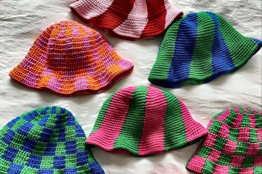 Hats crochet wear